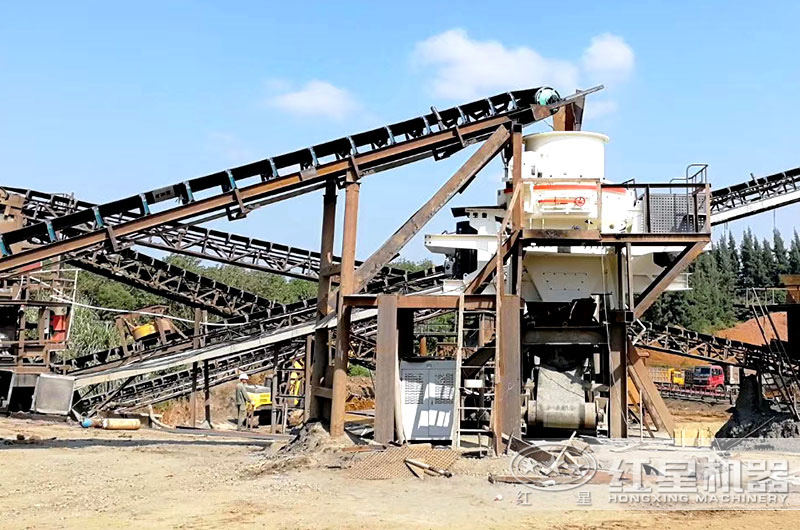 制砂機成品粒型好，成品多用于建筑工程，道路基建